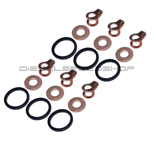 1991-1998 Dodge Cummins 12v THICK WASHER Injector install kit